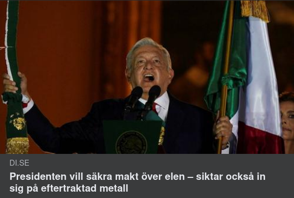 El & Metallsugen President