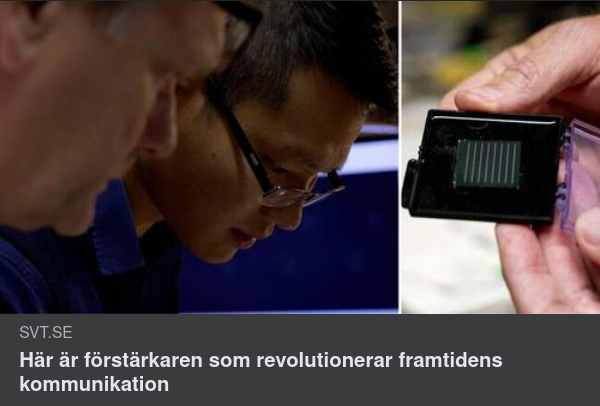 Förstärkare & Kvantdatorer