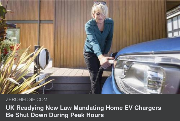 Brittisk Lagförslagsberedning För Elbilsladdningsbegränsning