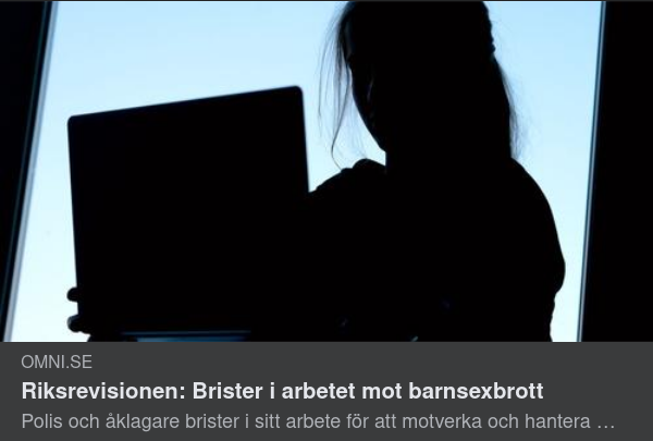 Arbetsbrister Mot Barnsexbrott