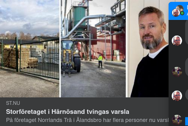 Varslat I Härnösand