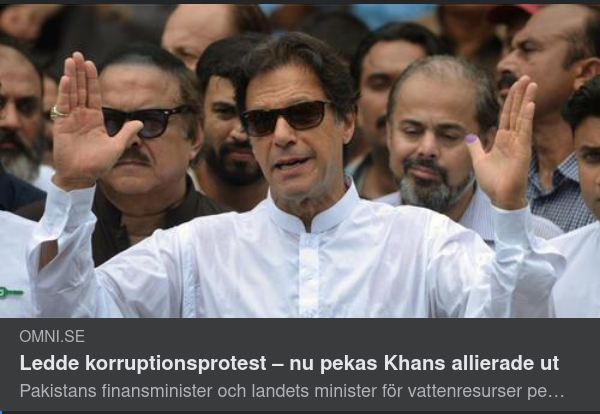 Korruptionsutpekade I Pakistan