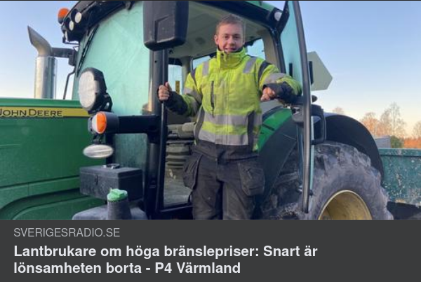 Bönder, Bränslepriser & Lönsamhet