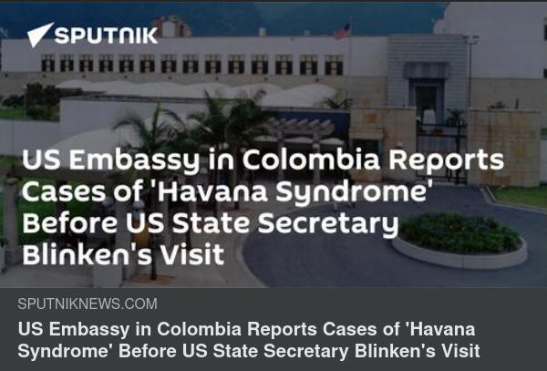 Havannasyndrom I Colombia