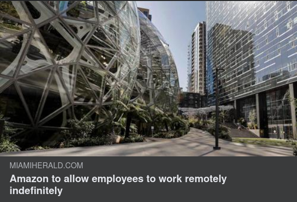 Amazon & Fortsatt Distansjobb