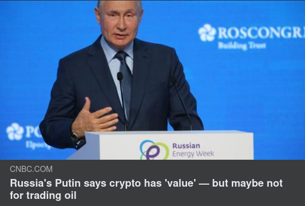 Putin & Cryptovärde