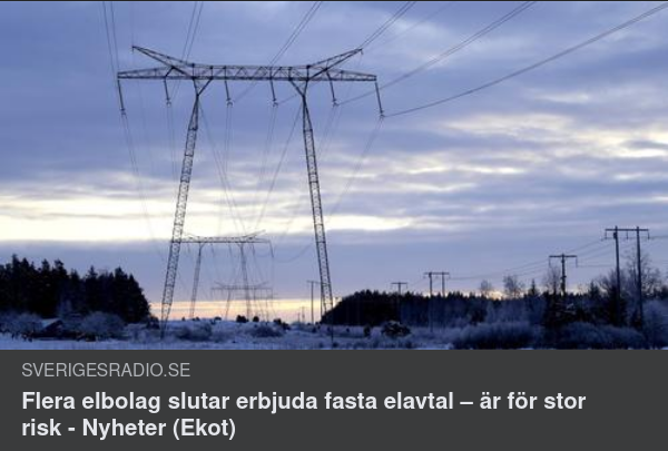 Slutar Med Fasta Elavtal