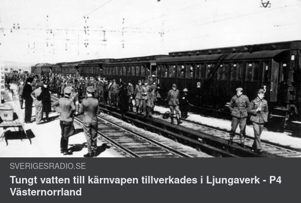 Tungvattentillverkning I Ljungaverk