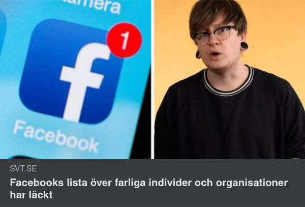 FB:s Farlighetslista Läckt
