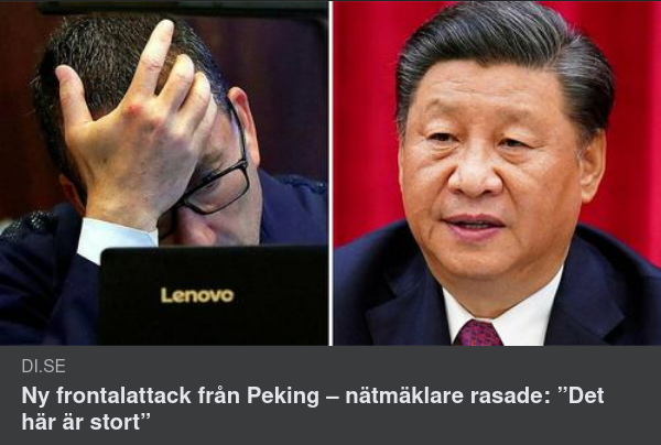 Nätmätarilska Mot Kina