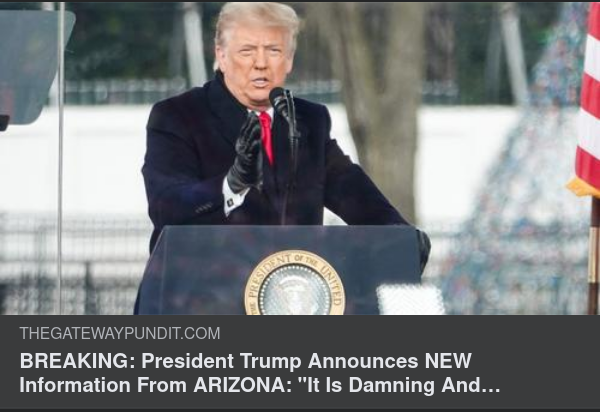Trump Annonserar Ny Arizona-Information