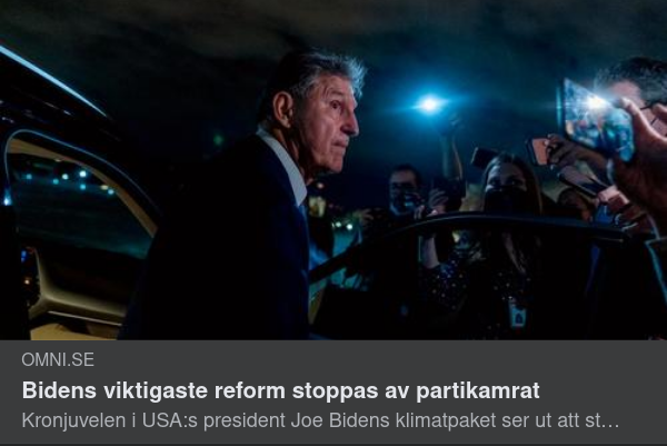 Klimatpaketsstrul För Biden