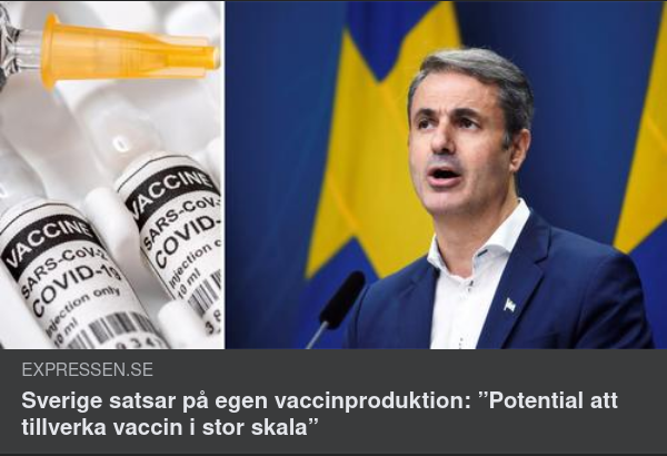 Svensk Vaccinproduktionssatsning