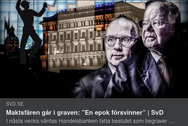 Handelsbanken Löser Upp Korsägandesfär