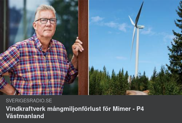Mångmiljonförlust Med Vindkraft
