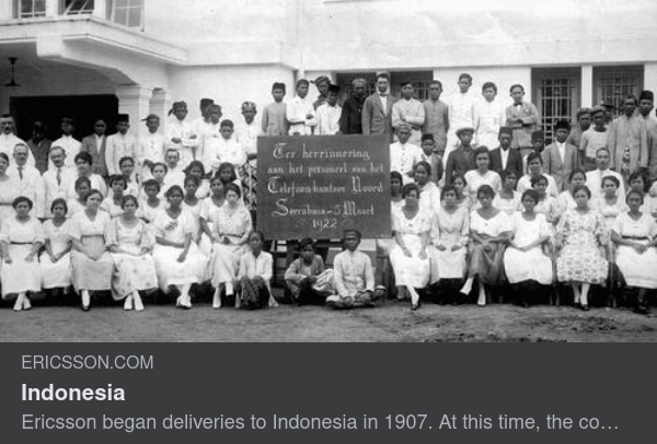 Indonesien & Ericsson