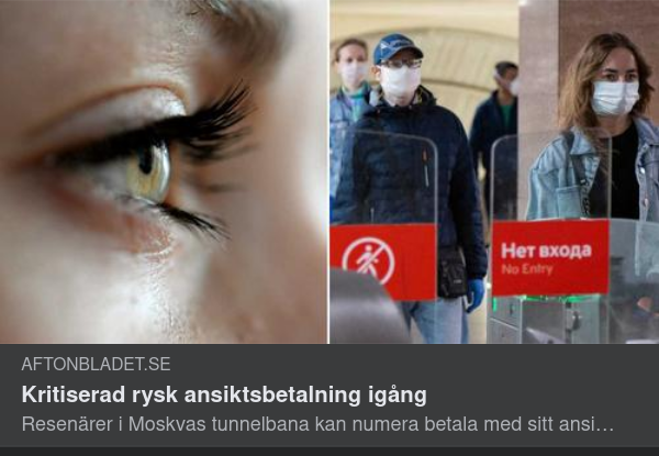 Ansiktsbetalande Tunnelbaneryssar