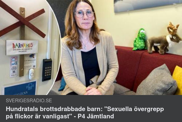 Hundratals Brottsdrabbade Barn