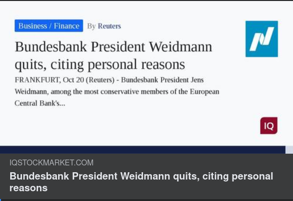 Presidentbyte I Bundesbank