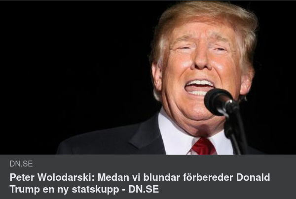 Trump-Kuppsvarnande Wolodarski