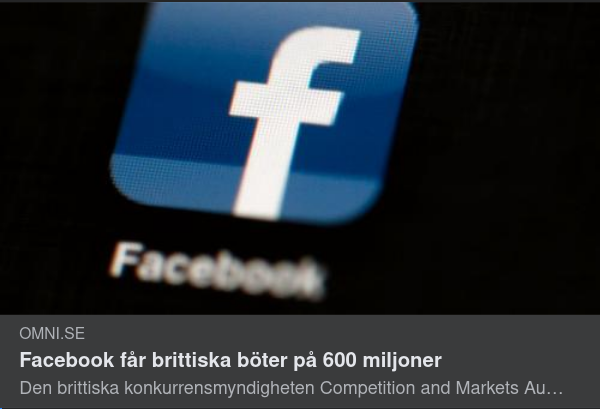 FB-Böter I Storbritannien