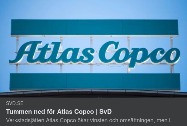 Veckoslutsotur För Atlas Copco
