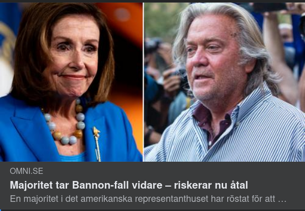 Representanthuset & Bannon