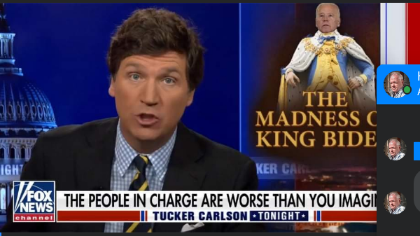 Blågul Kung Hos Tucker