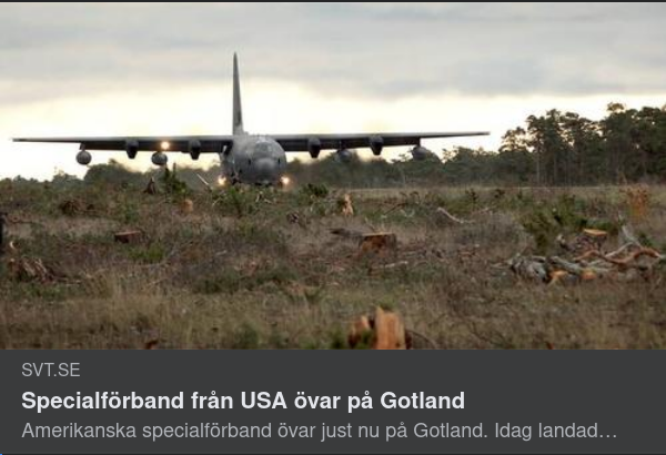 Gotlandsövande Amerikanskt Specialförband