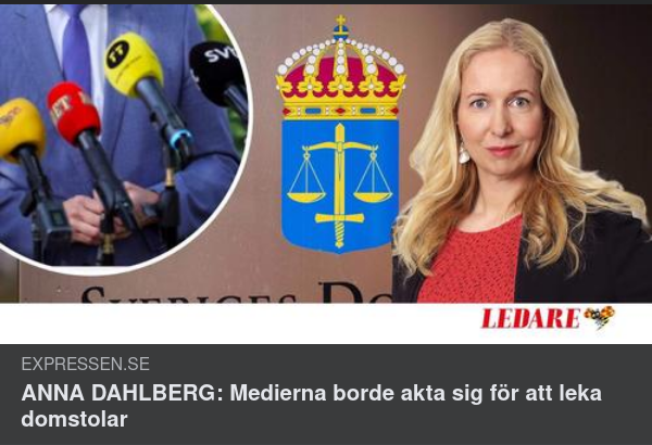 Domstolslekande Medier