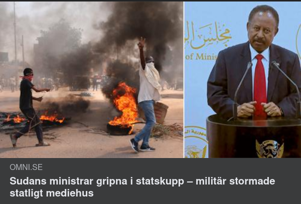 Pågående Statskupp I Sudan