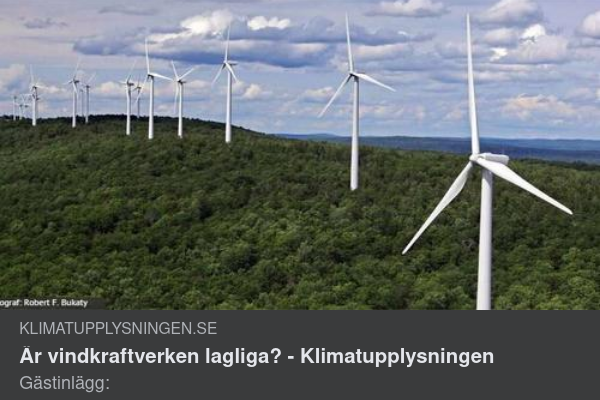Vindkraftsverkslaglighet
