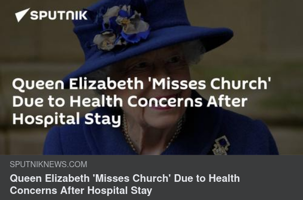 Drottning Elizabeths Hälsa