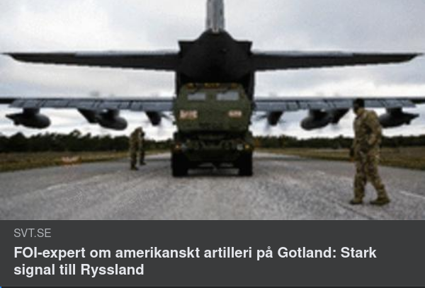 Amerikanskt Artilleri På Gotland