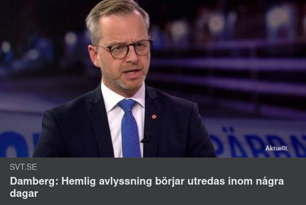 Damberg & Hemlig Avlyssningsutredning
