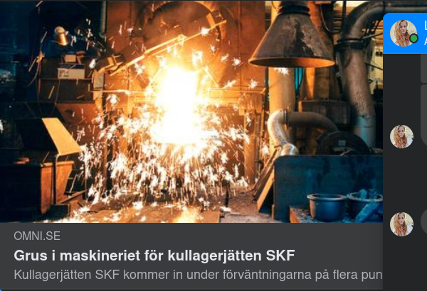 Lutningsrullande SKF