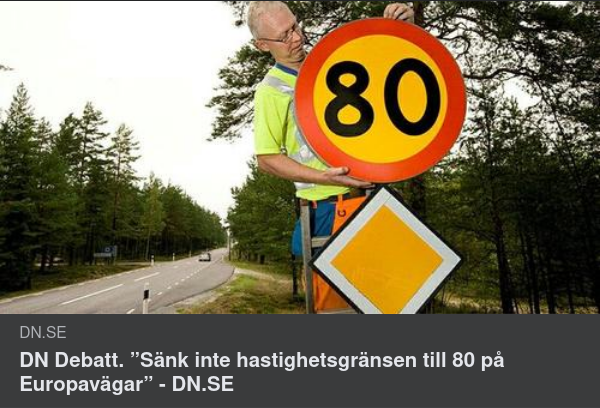 Europavägshastigheter