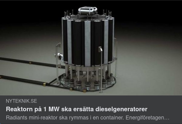 Kärnreaktorcontainrar