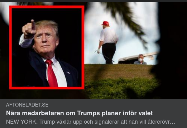 Trump - Tajming & Optik