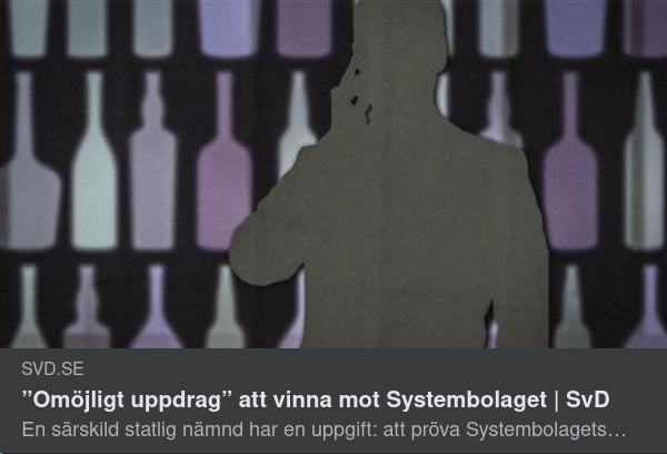 Systembolagsmonopol
