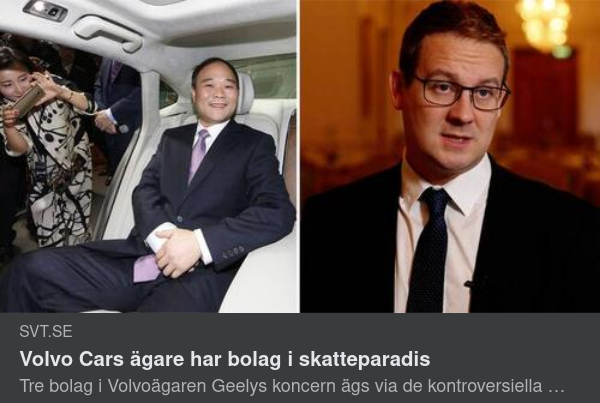 Skatteparadis & Oklara Ägandeförhållanden
