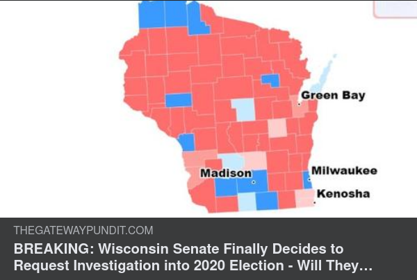 Wisconsin Begär Valundersökning