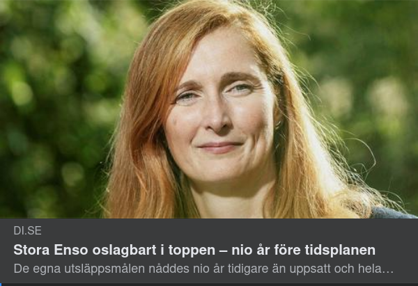 Stora Enso Undersökt Bäst