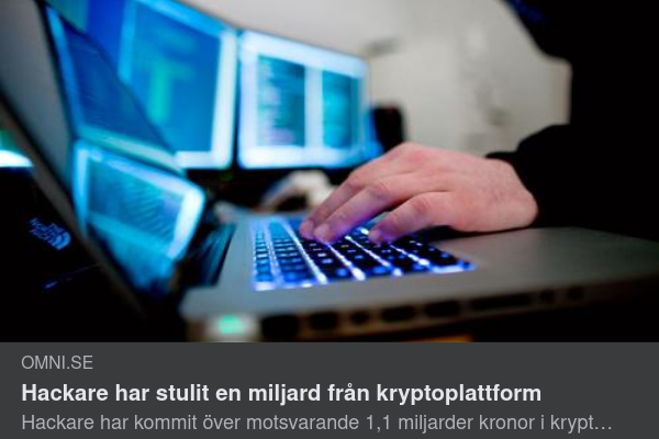 Miljardhackning