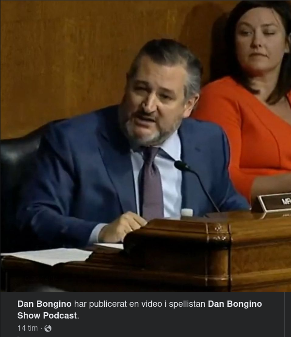 Ted Cruz Förintar Merrick Garland