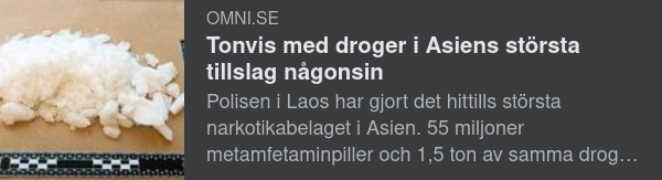 Asiens Största Drogbeslag Någonsin