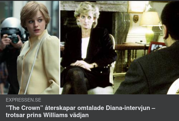 Återskapar Diana-Intervju