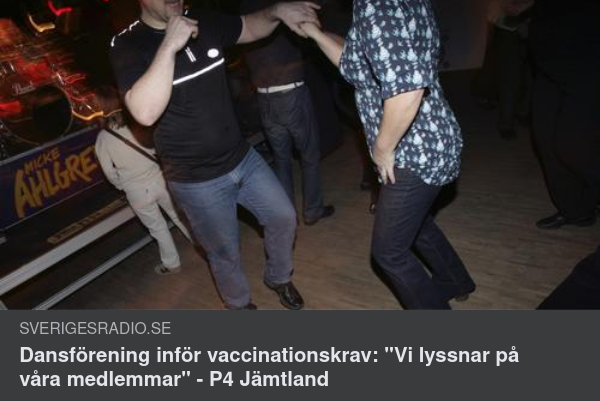 Vaccinationskrävande Dansförening