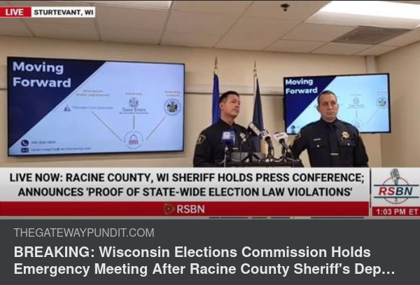 Nödmöte För Valkommissionen Efter Sheriffens Presskonferens