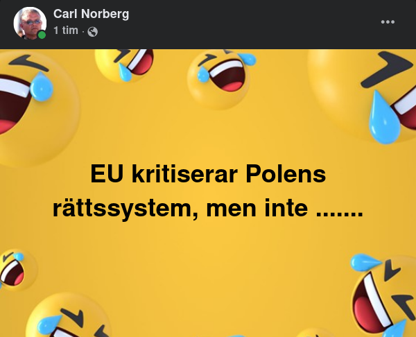 Specifikt Rättssystemkritiserande EU